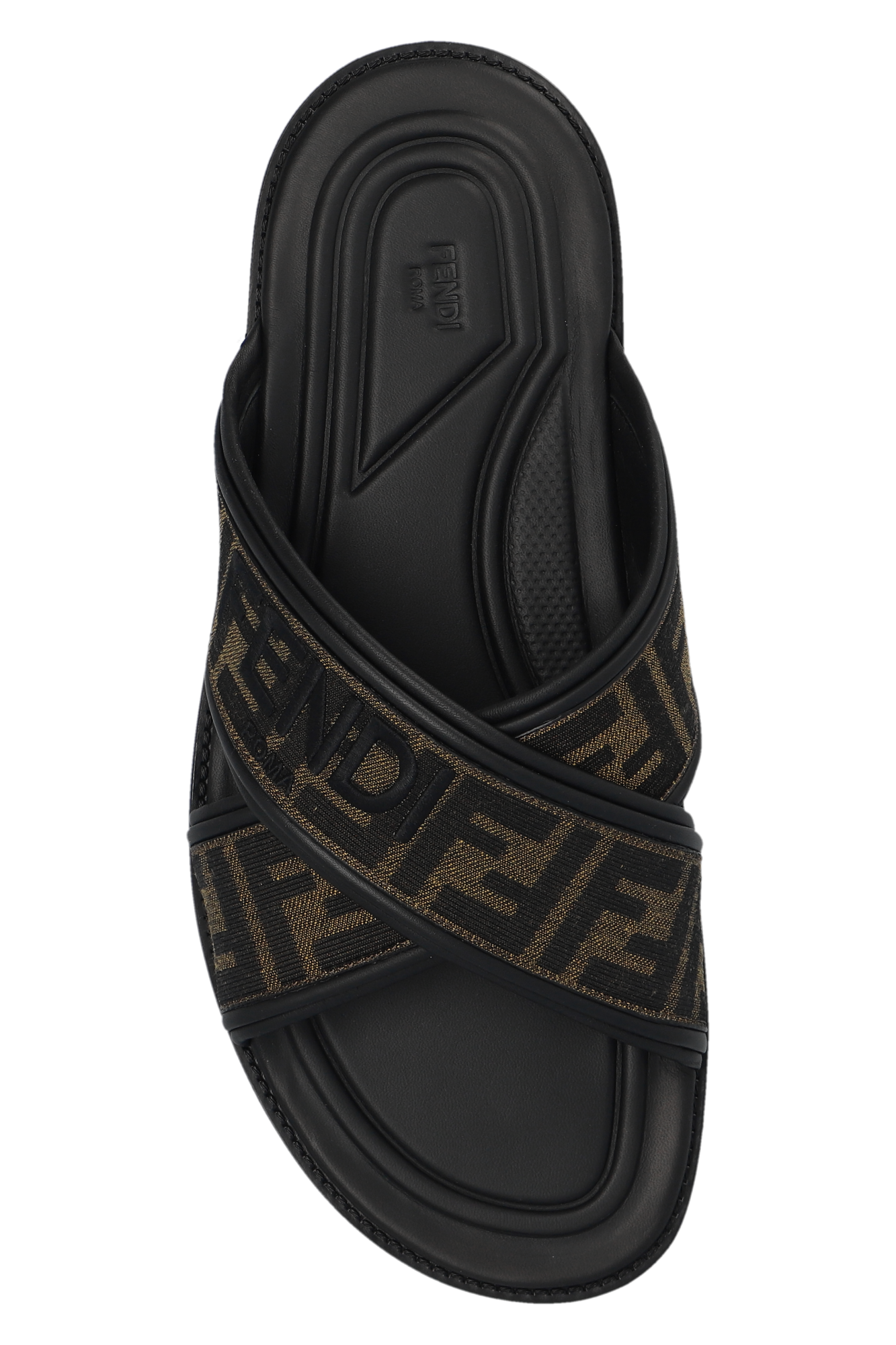 Fendi Slides with logo | Men's Shoes | Vitkac